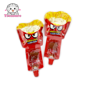 2-en-1 : Délicieuses et amusantes frites guimauves avec sauce à tremper et bonbons liquides guimauves - Product Image 6