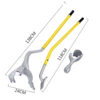 Outil de démontage efficace pour kit de réparation de pneus de camion