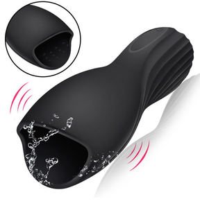 كأس استمناء ذكري رخيص الثمن بتصميم مهبل مائي صغير الحجم مع دوران تلقائي - Product Image 3