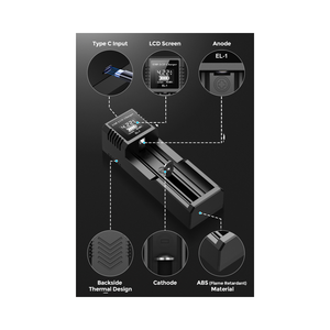 بشاشة عرض ذكية AA/AAA No.5 No.7 بطاريات قابلة لإعادة الشحن ، بطاريات Ni-mh وNi-Cd 21700 - Product Image 6