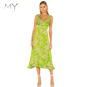 slim fit dress slacks GREEN APPLE DRESS – Bonitasonline main image 1