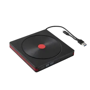 External CD DVD Drive USB 3.0 Portable Optical Burner Player Writer DVD ROM RW for Laptop desktop