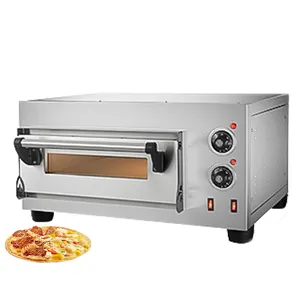Ticari pizza fırını ısıtma fırını termostat otomatik termostat İtalyan pizza pişirme kutusu pizza fırını elektrikli
