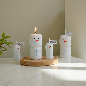 Handmade Ornamental Christmas <b>Candles</b> mini novelty <b>candles</b> Luxury Scented <b>Candles</b> for Holiday Mantel Deco - Product Image 5