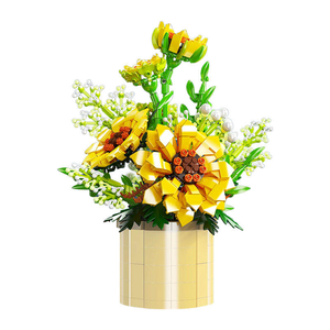 Mould King 24110 1047PCS Flower Serie Crisantemo <span class=keywords><strong>Bonsai</strong></span> Flor Ornamento Ladrillos Modelo Técnico Educativo Juguete Festival Regalo - Product Image 1