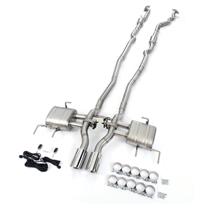 Sistema de Escape Cat-Back de Alto Rendimiento Personalizado con Válvula Electrónica para Cadillac CTS Coupé 3.6L V6 2011-2014, Chasis <span class=keywords><strong>Sigma</strong></span> II - Product Image 2