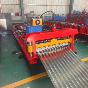 Avita hiệu quả hình thang kim loại tấm lợp cuộn hình thành máy làm tấm lợp Máy uốn - Product Image 1