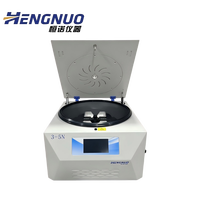 Centrifugeuse de laboratoire médical HengNuo, centrifugeuse basse vitesse 3-5N, rotor oscillant MTP, vitesse maximale 6000 tr/min, RCF maximal 6321xg, panneau tactile
