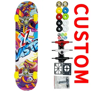 Topkwaliteit Custom Merk Skateboard Canadese Esdoorn Skateboard Deck Beginnen Skateboard Deck Voor Kwaliteit Skater