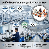 Connecteur Électrique Réutilisable Rapide 50A 10A en Cuivre, Connecteur de Câblage Modulaire à Levier 4 Voies, Prix Usine, Bornier Compact à Pousser