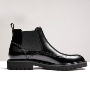 Mocassins pour hommes en cuir brun de haute qualité, fabriqués au Royaume-Uni, style rétro, cuir lavé, Goodyear Welted, lacets, brogues imperméables - Product Image 2
