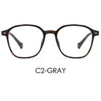 Lunettes anti-lumière bleue TR90 pour femmes, monture carrée, anti-rayons bleus, lunettes d'ordinateur pour le bureau et l'usage quotidien
