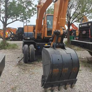 Excavatrice sur pneus Hyundai 150W-9 de 1 tonne, d'origine, avec moteur, boîte de vitesses, pompe à engrenages, d'occasion en Corée, à vendre - Product Image 1