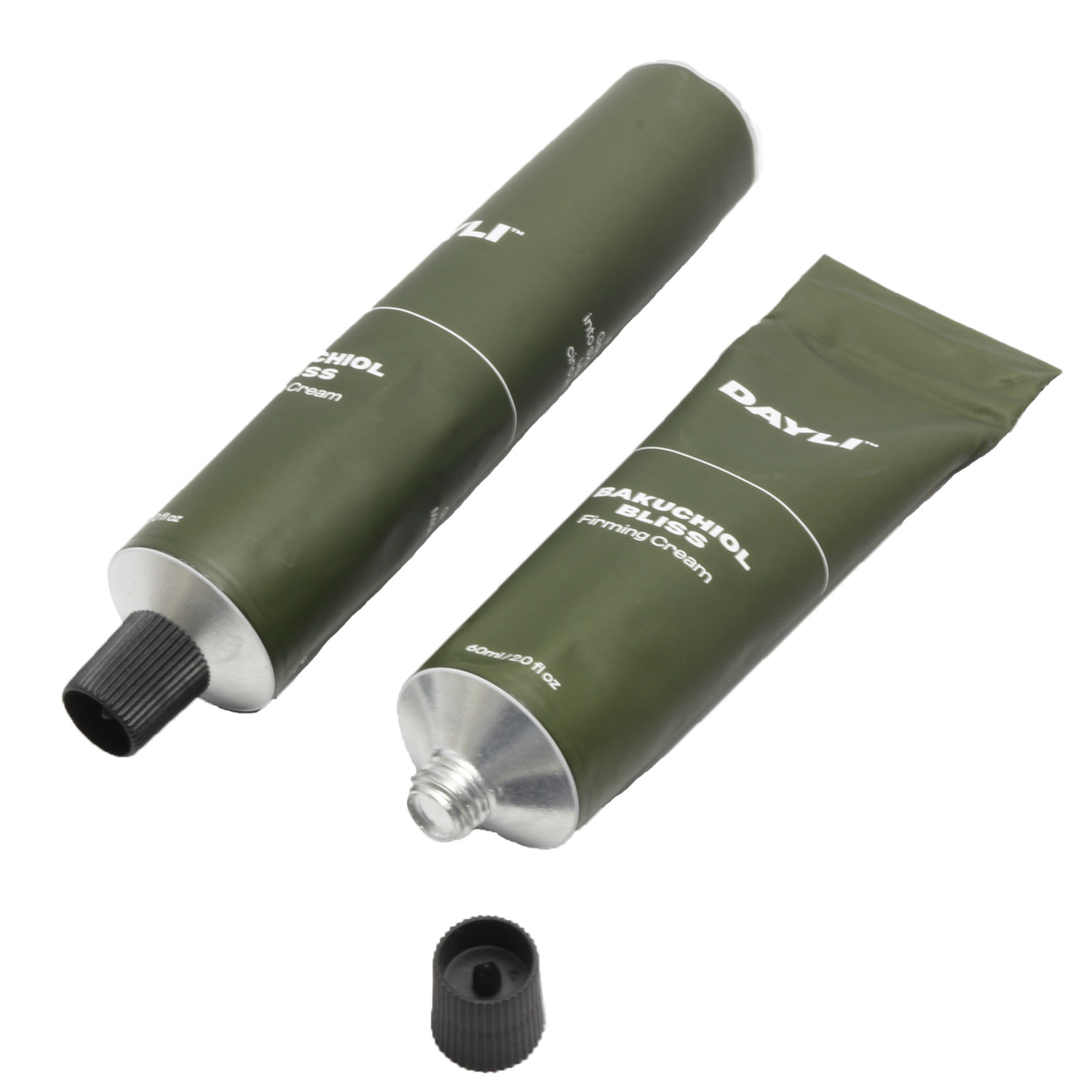 Kosmetische verpackung 50ml 100ml 150ml zahnpasta tube weich zusammen klappbare aluminium kunststoff laminierte rohr AL-AN4