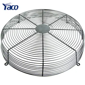 Protection de ventilateur et grille de ventilateur et couvercle de ventilateur en acier inoxydable/galvanisé en métal personnalisé