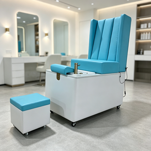 Fauteuil de spa pour les pieds, fauteuil de manucure et pédicure, fauteuil de massage des pieds pour salon de beauté avec bassin pour les pieds, tabouret mobile pour salon de manucure et spa - Product Image 1