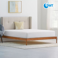 Matelas en mousse personnalisé économique pour hôpitaux, chambres, parcs et prisons, tailles simple/queen/king, en mousse à mémoire de forme et gel, garantie 20 ans