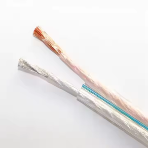 Cable de Altavoz RVV Transparente - 2 Núcleos, 16AWG, Cable de Cobre de Alta Pureza con 10 Años de Garantía para Sistemas de Cine en Casa y Audio para Automóviles - Product Image 4