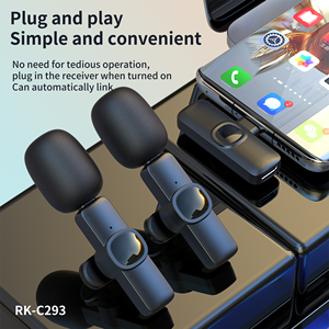 J1 Unlov ไมโครโฟนสองตัวแอนดรอยด์ Type C, ไมโครโฟนไร้สายโทรศัพท์มือถือ - Product Image 5