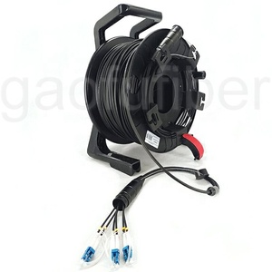 <span class=keywords><strong>4</strong></span>/6/8/12 24 lõi SC LC chiến thuật bọc thép sợi quang vá cáp của <span class=keywords><strong>SDI</strong></span> để chuyển đổi sợi với cáp Reel trống cho phát thanh truyền hình - Product Image 4