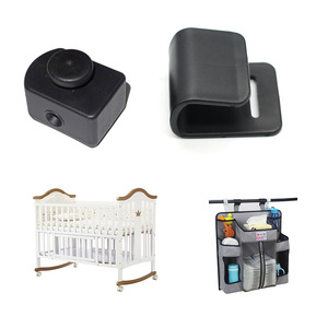 Accessoires en plastique pour berceau, boucles réglables pour berceau en bois, attaches de sécurité pour bébé - Product Image 1