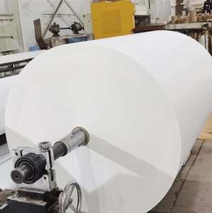 35 Gsm กระดาษคราฟท์ฟอกขาวกระดาษหัตถกรรม 40g/50g MG สีขาวเกรดอาหารม้วนกว้าง 610 มม.บรรจุซิลิโคนการพิมพ์ออฟเซต Virgin - Product Image 3