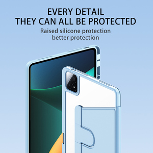 Housse de protection rotative à 360 degrés en TPU et acrylique à <span class=keywords><strong>prix</strong></span> compétitif pour tablette Xiaomi Pad 5 11 pouces avec emplacement pour stylet - Product Image 5