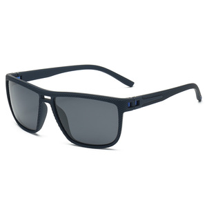 Gafas de sol polarizadas a la moda para hombre, gafas rectangulares con montura completa UV400 para deportes al aire libre - Product Image 3