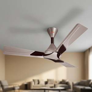 Ventiladores de Techo Metálicos Eléctricos de Diseño Superior, 1200 mm de Diámetro, 3 Aspas, Control Remoto, Motor de Corriente Continua, Plegables, Refrigeración por Aire, para Uso Doméstico y en Hoteles - Product Image 2
