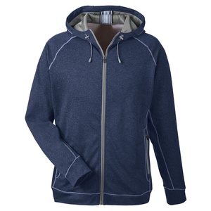 Sweat à capuche zippé léger pour homme en molleton 100 % coton, de qualité supérieure, avec logo personnalisé, fermeture éclair intégrale – Meilleure fabrication - Product Image 4