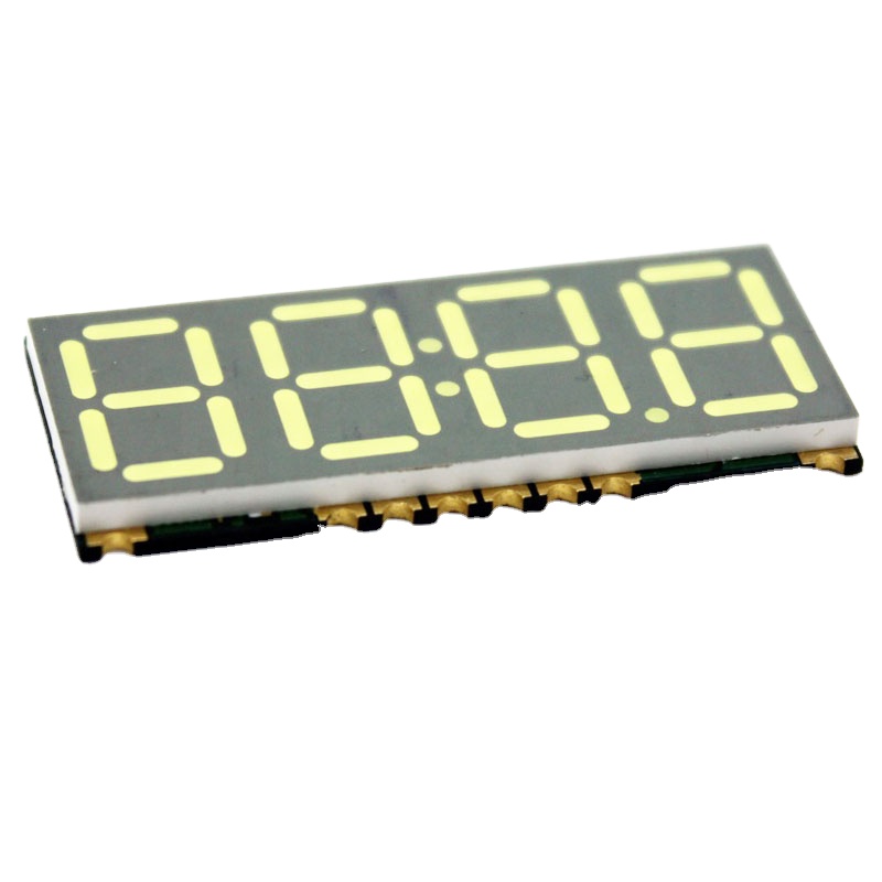 SMD 7-сегментный 4 цифры 0,39 дюймов белый часы индикатор СВЕТОДИОДНЫЙ дисплей