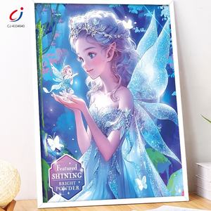 Chengji <span class=keywords><strong>100</strong></span> pezzo <span class=keywords><strong>puzzle</strong></span> <span class=keywords><strong>puzzle</strong></span> set per bambini educativi fai da te assemblaggio glitter principessa <span class=keywords><strong>100</strong></span> pezzi - Product Image 4