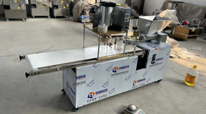 Máquina Formadora de Pan Árabe, Pizza, Bagel y Naan, Precio de Fábrica, Motor de Acero Inoxidable 304, Multifuncional, Alta Capacidad 350-450kg/h - Product Image 6