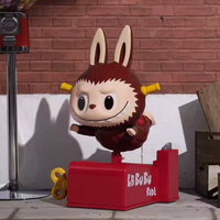 Vente en gros de figurines authentiques officielles POPMART the MONSTERS LABUBU de la série Almost Hidden, boîte mystère, jouets tendance et mignons, cadeaux
