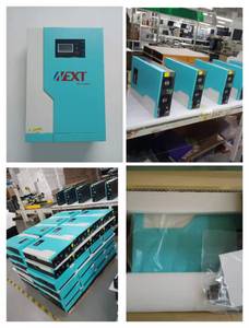 2022 Tiếp Theo Off Lưới Năng Lượng Mặt Trời Biến Tần 3500W 5500W Tinh Khiết Sine Wave Năng Lượng Mặt Trời Power Inverter Được Xây Dựng-Trong MPPT Biến Tần LCD Hiển Thị - Product Image 5