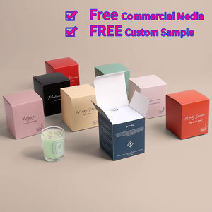 Caja de Papel Personalizada <span class=keywords><strong>para</strong></span> Pequeñas Empresas, Caja de Lujo <span class=keywords><strong>para</strong></span> Envío y Exhibición de Velas, <span class=keywords><strong>Bonitas</strong></span> <span class=keywords><strong>Cajas</strong></span> de Embalaje <span class=keywords><strong>para</strong></span> Empacar Velas - Product Image 3