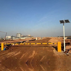 Barriera Automatica per Parcheggio con Telecomando e Pannello Solare, Cancello di Sicurezza a Energia Solare per Traffico e Parcheggio - Product Image 4