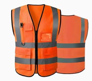 Logotipo personalizado al por mayor chaleco de seguridad reflectante de alta visibilidad ropa de trabajo OEM Proveedor de Ropa de seguridad de tráfico a granel - Product Image 6
