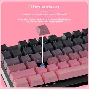 Teclado Mecánico LK165 DAREU con Grabado Lateral, Retroiluminación Multicolor, Alto Valor Estético, Cableado USB, Programable para Juegos - Product Image 4
