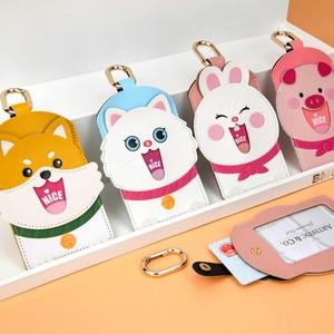 Llavero Creativo con Porta Tarjetas <span class=keywords><strong>de</strong></span> Identificación <span class=keywords><strong>de</strong></span> Animales, Multifuncional, para Tarjetas <span class=keywords><strong>de</strong></span> Acceso, Tarjetas <span class=keywords><strong>de</strong></span> Crédito, Licencia <span class=keywords><strong>de</strong></span> Conducir, Colgante para Mochila - Product Image 3