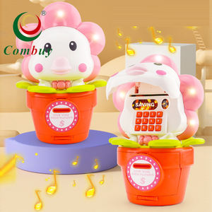 กระปุก<span class=keywords><strong>ออมสิน</strong></span>อิเล็กทรอนิกส์รูปการ์ตูน พร้อมรหัสลายนิ้วมือ ระบบรับเงินอัตโนมัติ ไฟและเสียงเพลง - Product Image 1