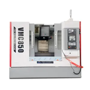 Vmc850 Mesin Penggilingan Cnc, Vertikal Logam 4 Sumbu