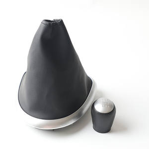 Couvercle en cuir pour pommeau de levier de vitesse de voiture, pour Nissan, transmission manuelle, conception ergonomique - Product Image 2