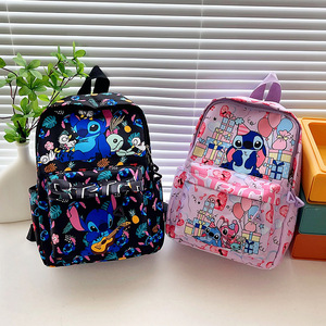 2025 nuovo modello di grande capacità stile Anime Stitch leggero <span class=keywords><strong>zaino</strong></span> da scuola compatto carino in tela <span class=keywords><strong>per</strong></span> la scuola materna - Product Image 3