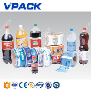 Pet <strong>Bottle</strong> Pvc Food Product <strong>Plastic</strong> Shrink Sleeve Custom <strong>Printed</strong> <strong>Bottle</strong> Water Packaging <strong>Label</strong>/PVC Heat Shrinking <strong>Label</strong> Cutting - Product Image 3