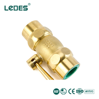 Robinet à bille en laiton PPR certifié NSF ISO 20 mm pour l'alimentation en eau chaude et froide