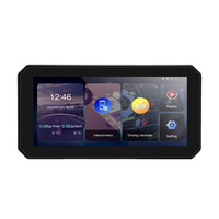 Lecteurs DVD pour moto 6 pouces 1080P, écrans embarqués, étanches, système Android, équipement d'affichage de sécurité avec stockage 64 Go