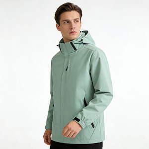 Veste de randonnée Aoyema, best-seller, personnalisable, imperméable, écologique, respirante, coupe-vent, pour le printemps, la montagne et le camping - Product Image 2
