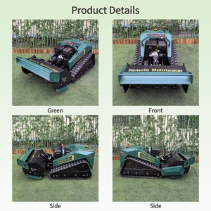 Vigorun Tech MTSK800 Eater, Cortadora de Césped con Control Remoto, Motores Dobles sin Escobillas de 48V y 1000W, para Granjas y Jardines - Product Image 4