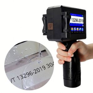 Imprimante d'étiquettes thermiques portable 2026 Nouveautés Légère Séchage rapide Imprimante manuelle Jet d'encre portable sur plastique - Product Image 5